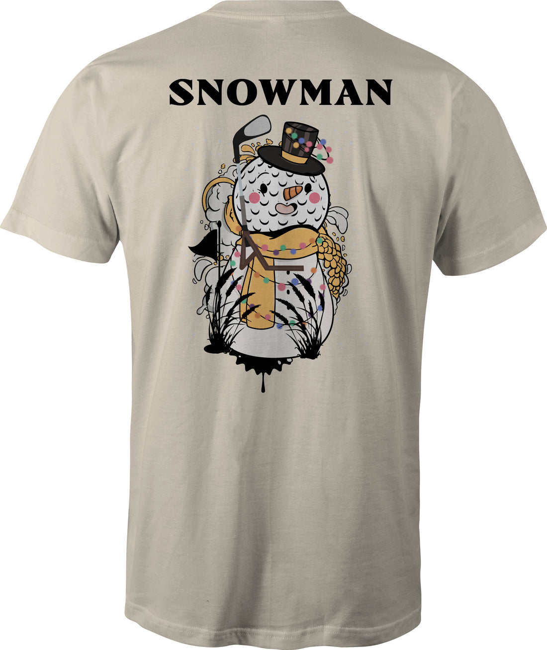 Golf Is Hard Snowman