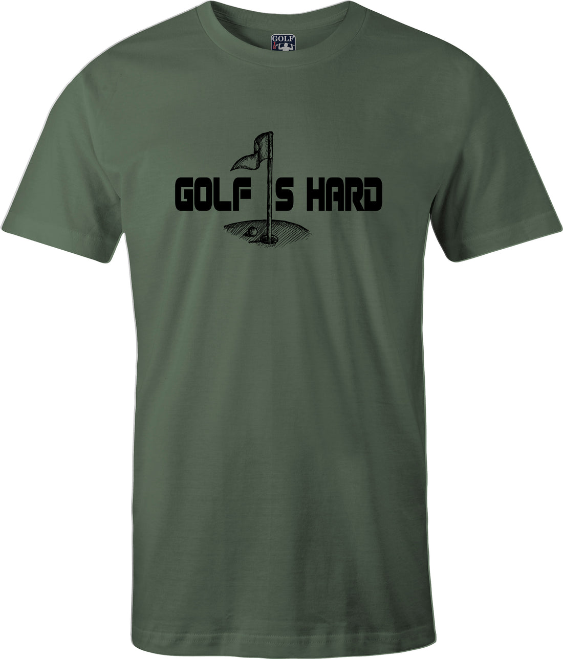 Golf Is Hard Flag Shirt